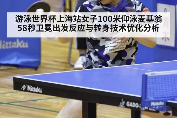 游泳世界杯上海站女子100米仰泳麦基翁58秒卫冕出发反应与转身技术优化分析